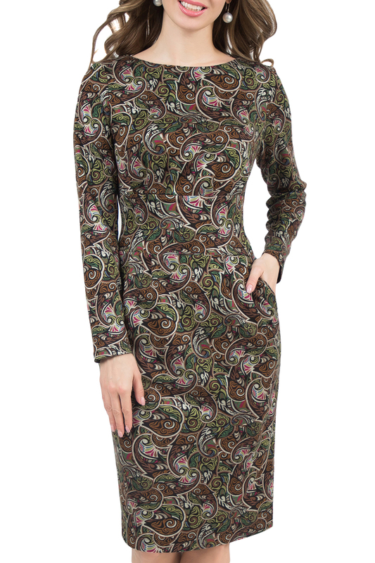 Платье OLIVEGREY PL000052Z(PARISA)ЧЕРНО-ПЕСОЧНЫЙ
