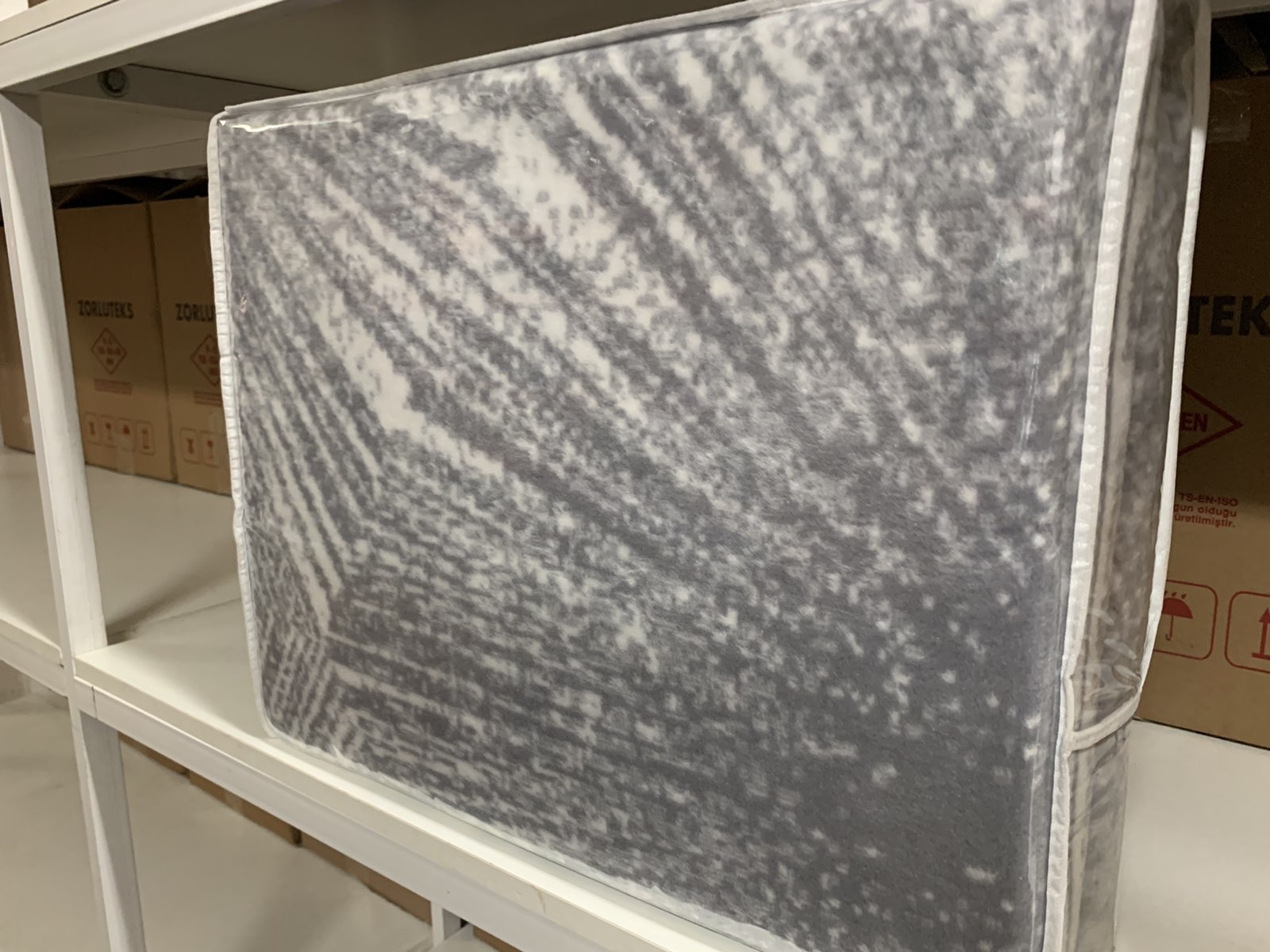 Плед Tac Cotton Battaniye Venus 200*220 серый