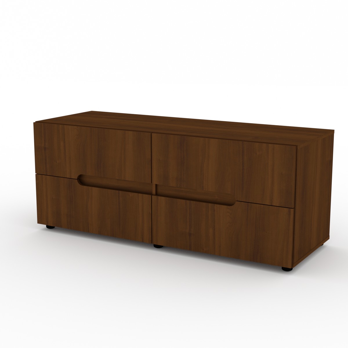 Тумба под ТВ Компанит Модульной системы Стиль МС ТВ-5 Орех Экко