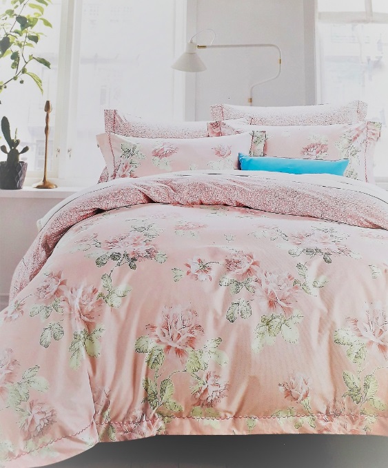 Комплект постельного белья Alltex Сатин евро