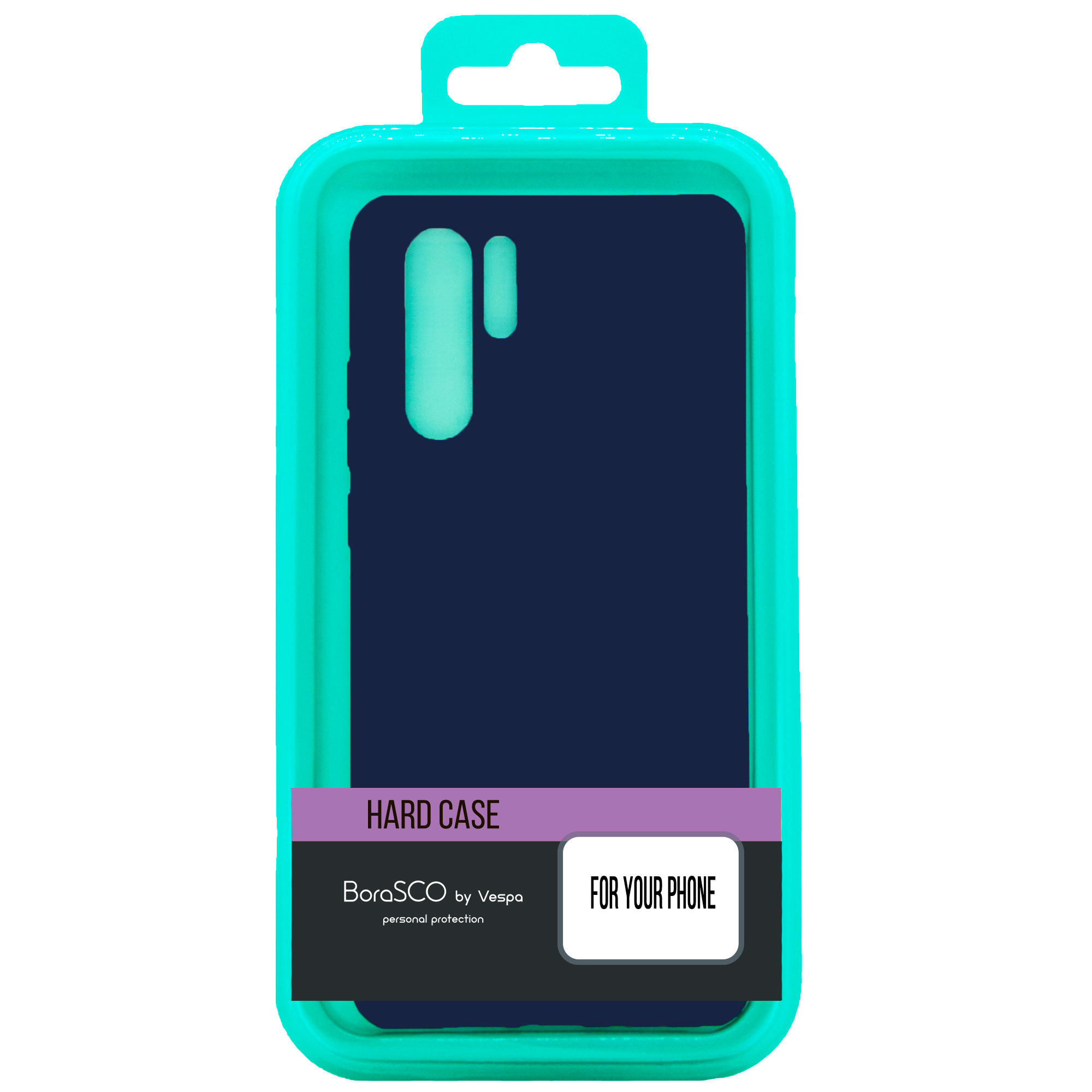 Чехол Borasco Hard Case для Xiaomi Redmi Note 8 Pro синий