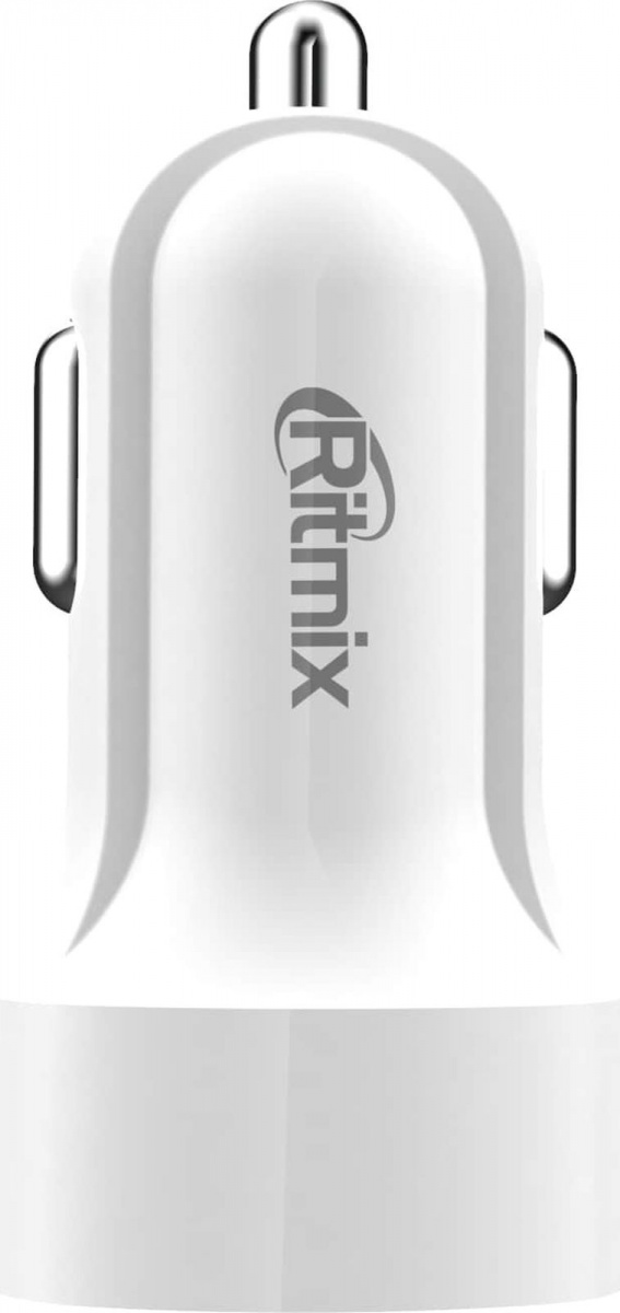 Автомобильное зарядное устройство Ritmix RM-4221 White