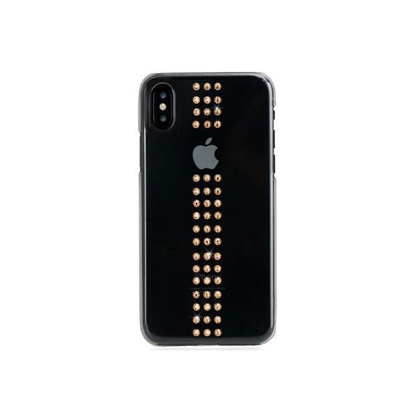 Чехол Bling My Thing для iPhone XS Max Stripe - Gold - Clear
