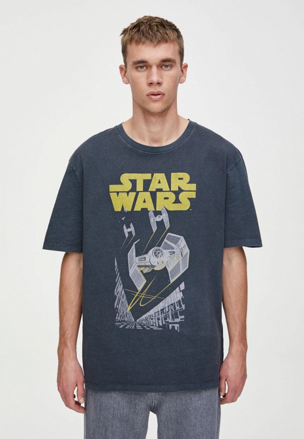 Футболка Pull&Bear Pull&Bear IX001XM005QL